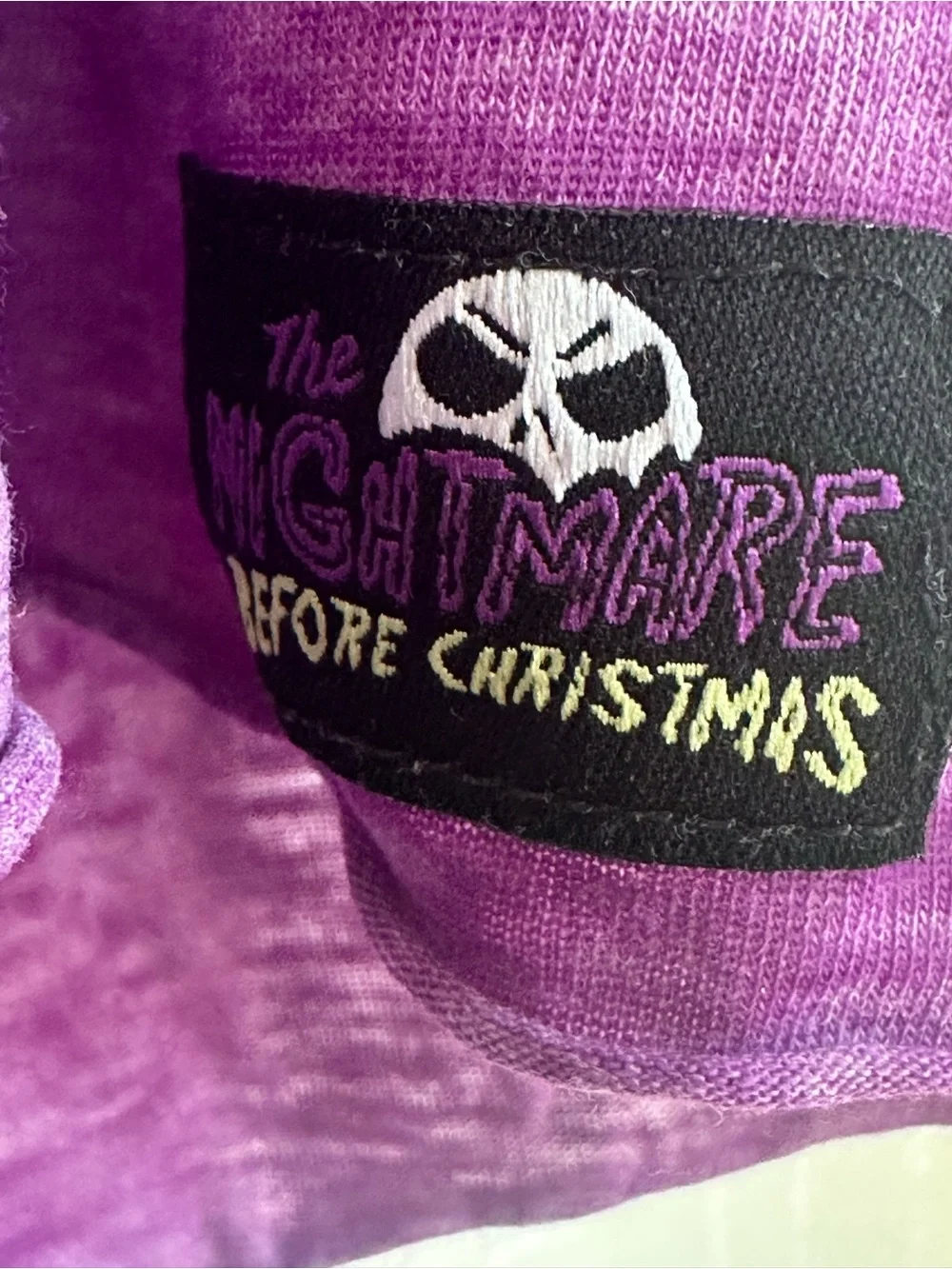 Purple The Nightmare Before Christmas Graphic Tee
